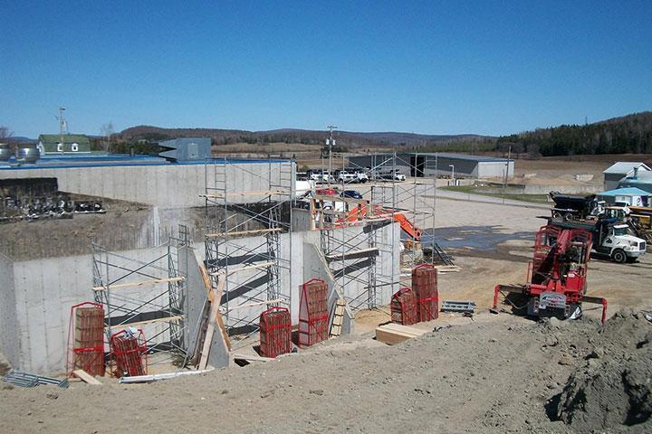 Travaux de coffrage commercial Saint-Ambroise-de-Kildare