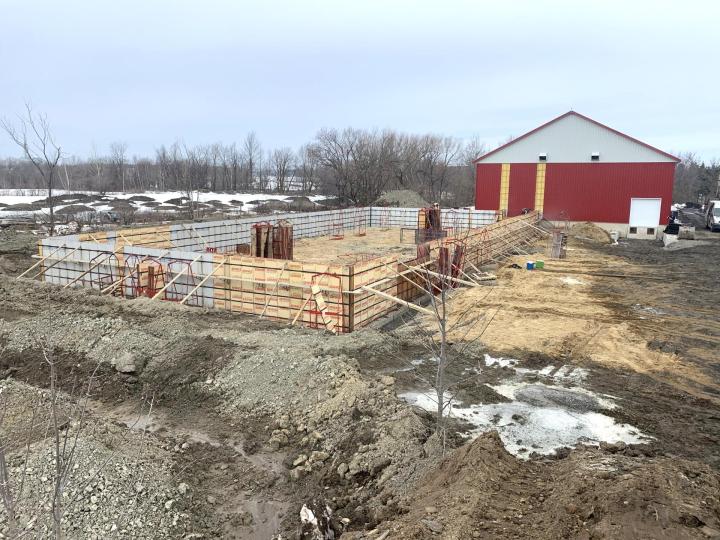 Travaux de coffrage agricole Saint-Ambroise-de-Kildare